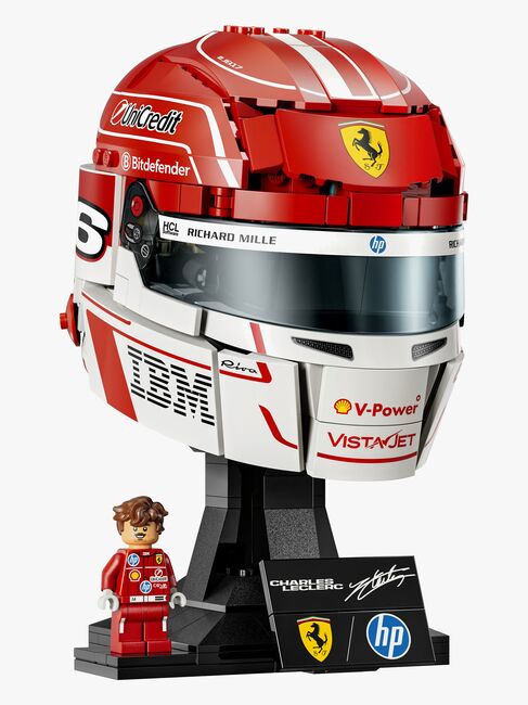 LEGO Editions Formula 1 43014 Scuderia Ferrari HP ‑kypärä – Charles Leclerc