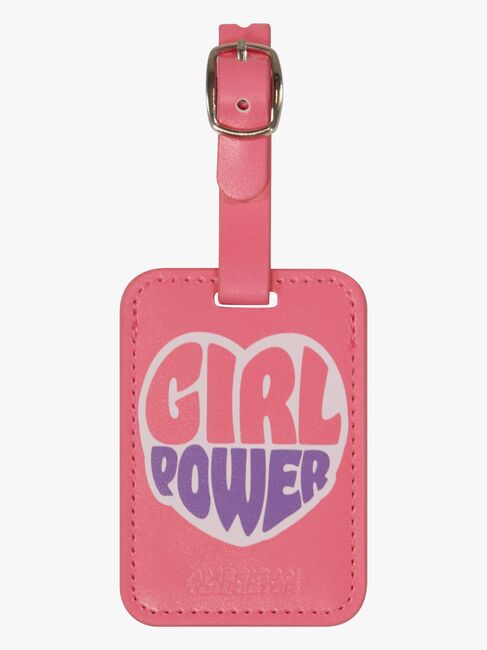 American Tourister Graphic Tags Matkalaukun Nimilappu 2-pack, Girl Power