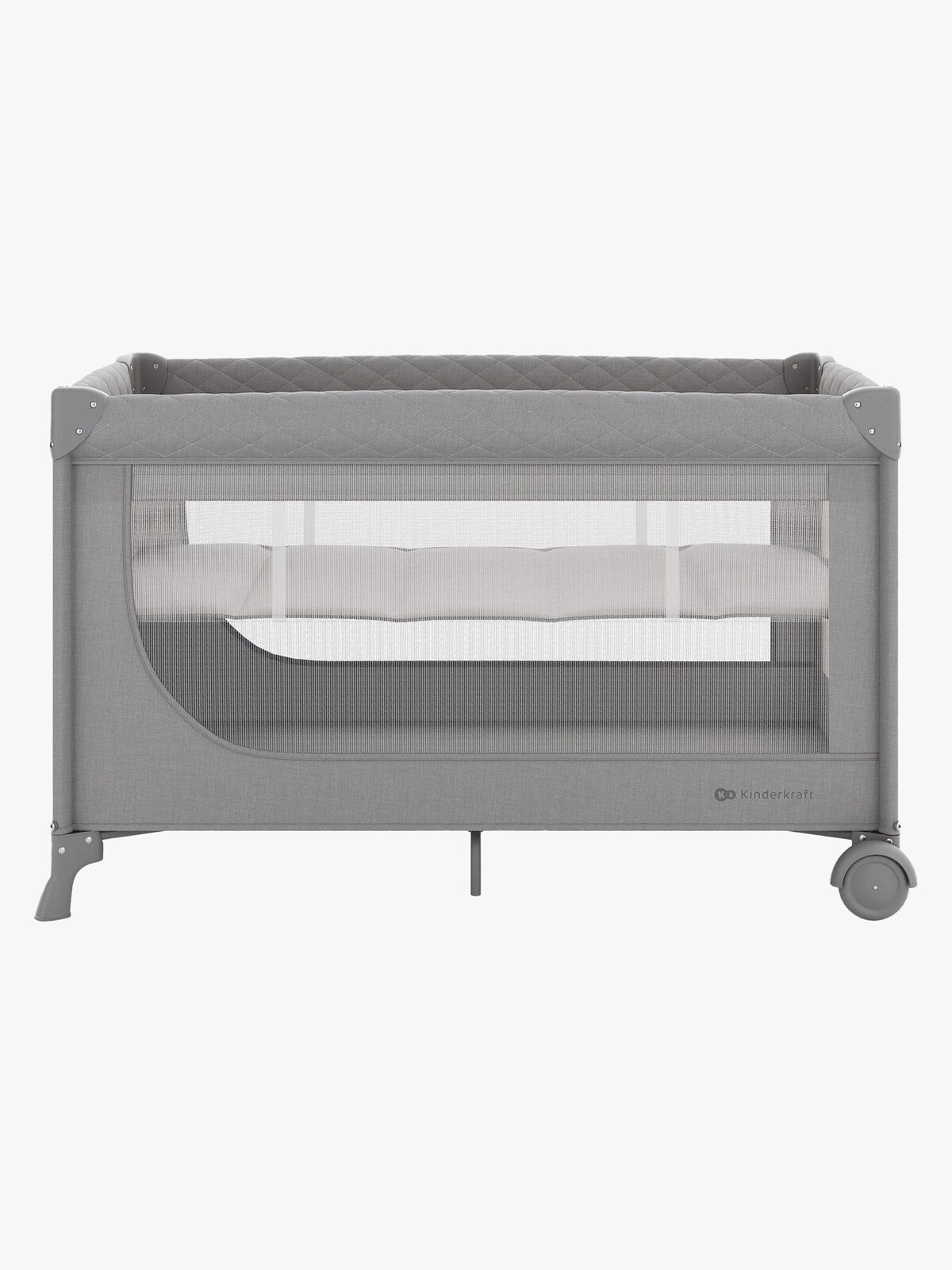 Kinderkraft LEODY UP Matkasänky, Grey