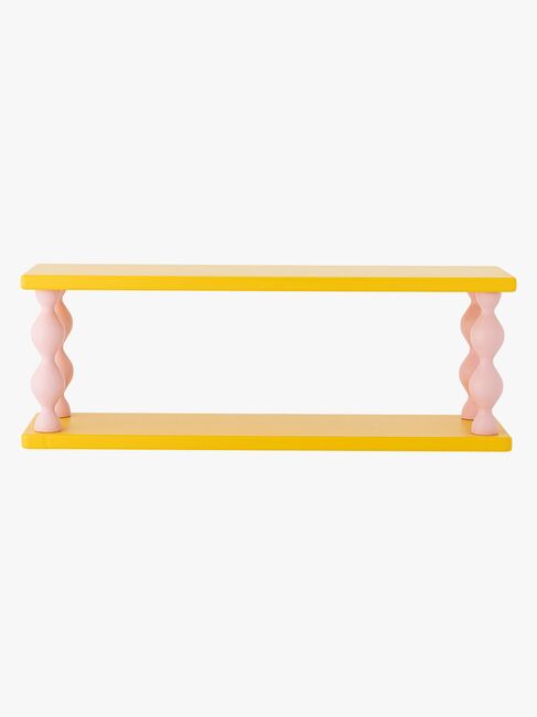 Bloomingville Bibiola Seinähylly, Keltainen