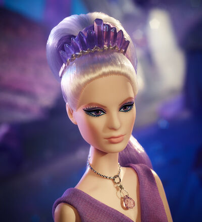 Barbie Crystal Fantasy Nukke Amethyst
