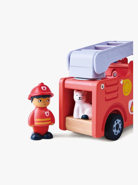 Hape Satukirja + Leikkisetti The Roaring Fire Truck