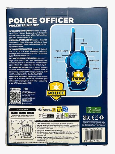 OTL Technologies Radiopuhelin Poliisi 150m