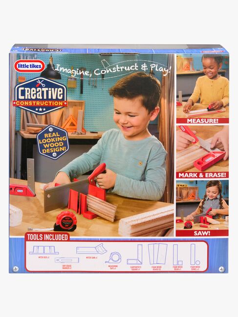 Little Tikes Creative Construction Mittaus- Ja Sahaussarja