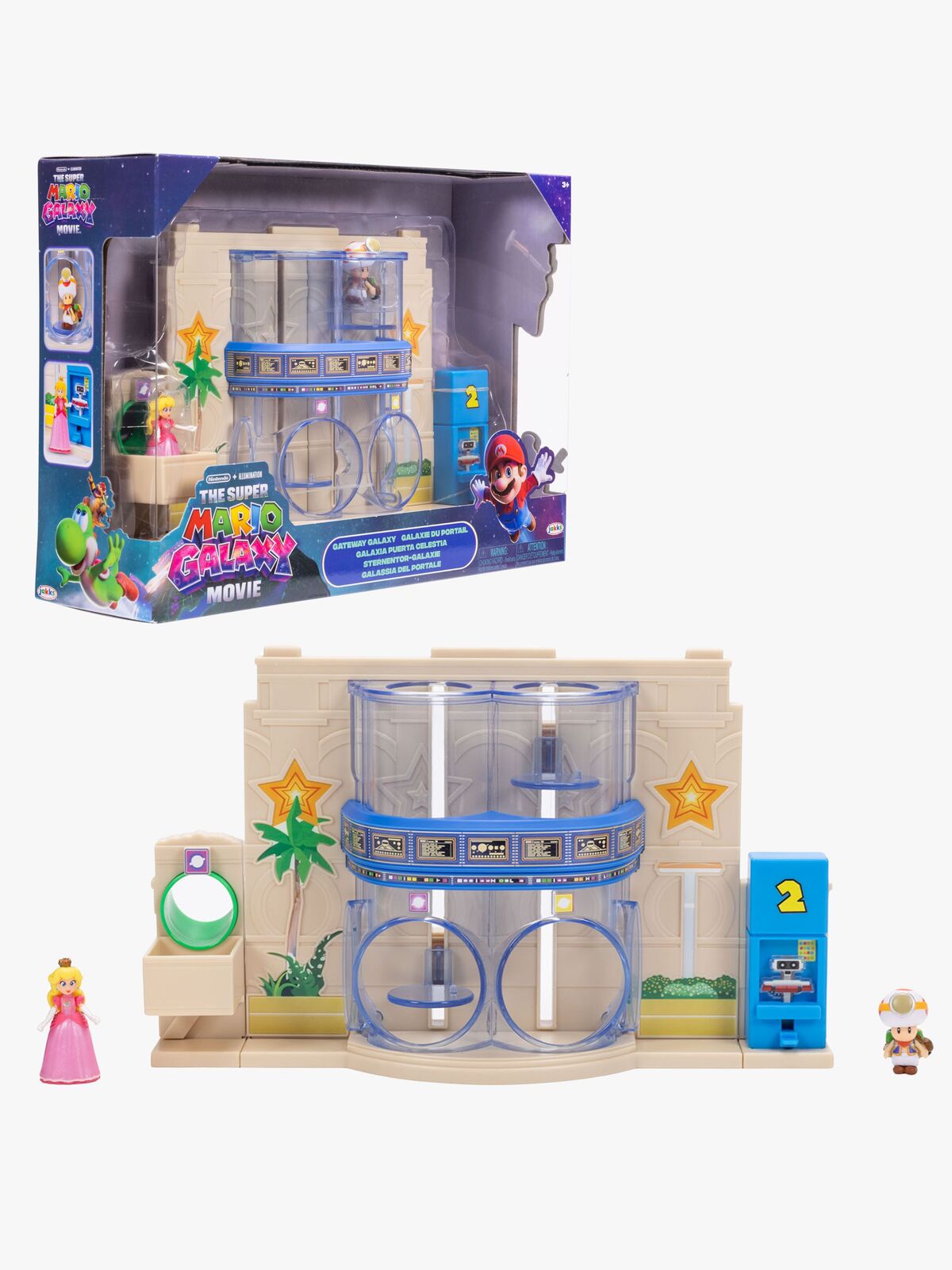 Super Mario Galaxy Movie Leikkisetti Gateway Galaxy Diorama