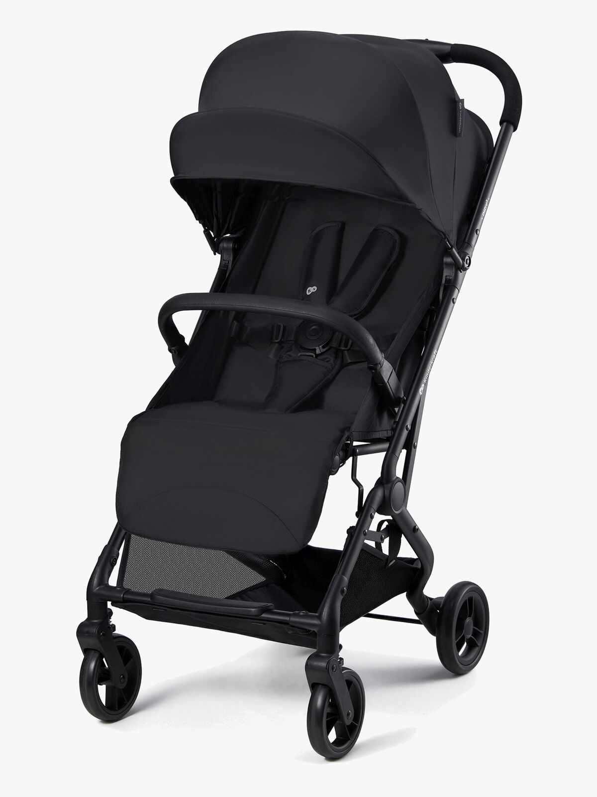 Kinderkraft INDY 3 Matkarattaat, Coal Black