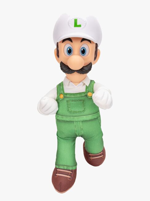 Super Mario Galaxy Movie Pehmolelu Fire Luigi 35 cm