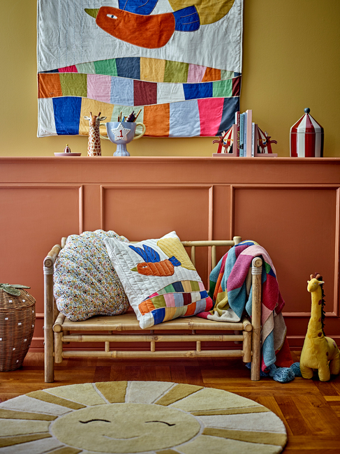 Bloomingville Matto Aurinko, Keltainen