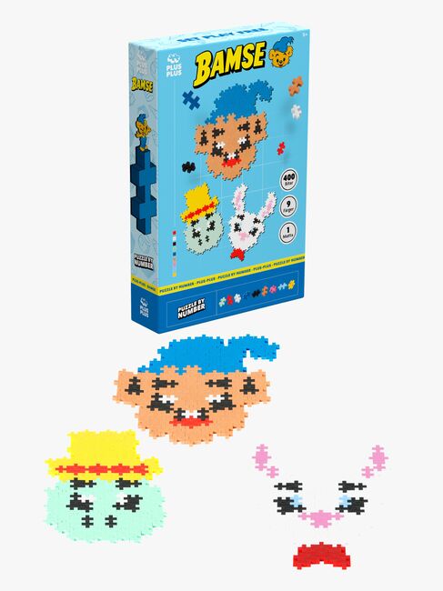 Plus-Plus Bamse, Skalman & Lille Skutt Rakennussarja 400