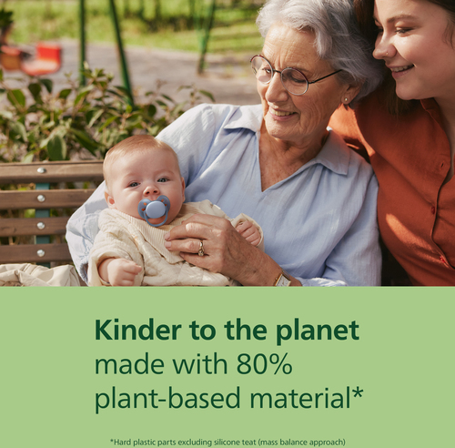 Philips Avent Ultra Soft Tutti 0–6 kk 2-pack, Vaaleankeltainen/Vaaleanvihreä