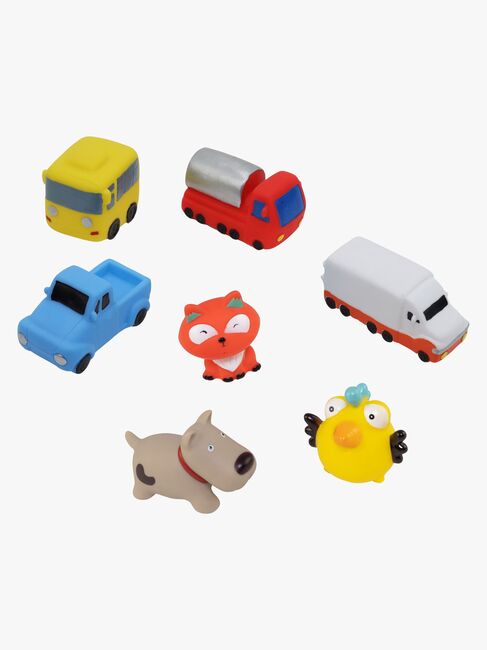 Rätt Start Kylpylelut Autot & Lemmikit 7-pack