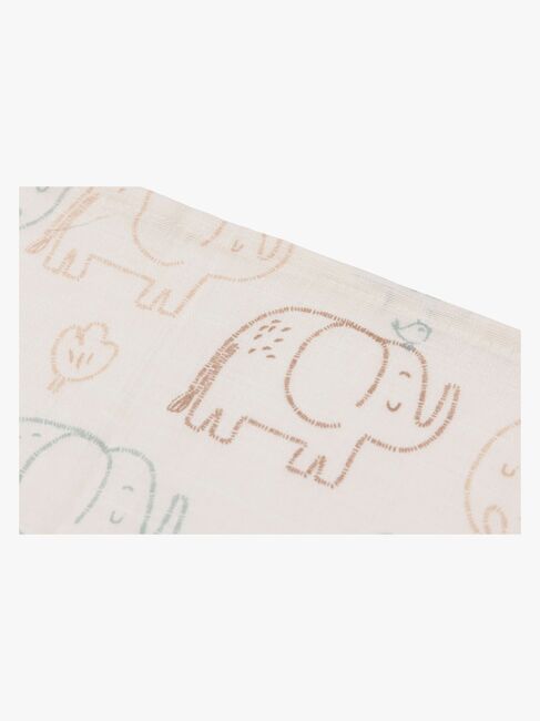 Jollein Pesulaput 3-pack, Elephant Tales