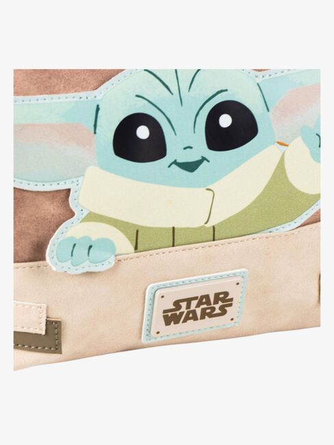 Star Wars The Mandalorian Baby Yoda Toilettilaukku, Beige