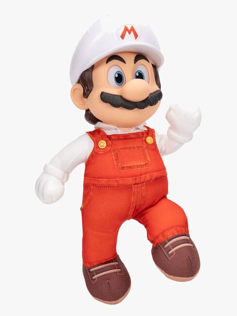 Super Mario Galaxy Movie Pehmolelu Fire Mario 35 cm