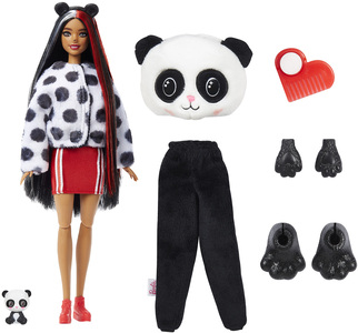 Barbie Cutie Reveal Muotinukke Panda