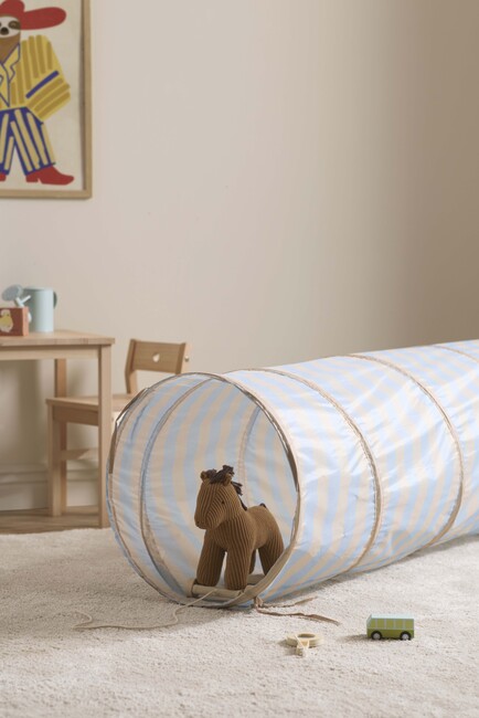 Kid's Concept Leikkitunneli Raidallinen, Sininen