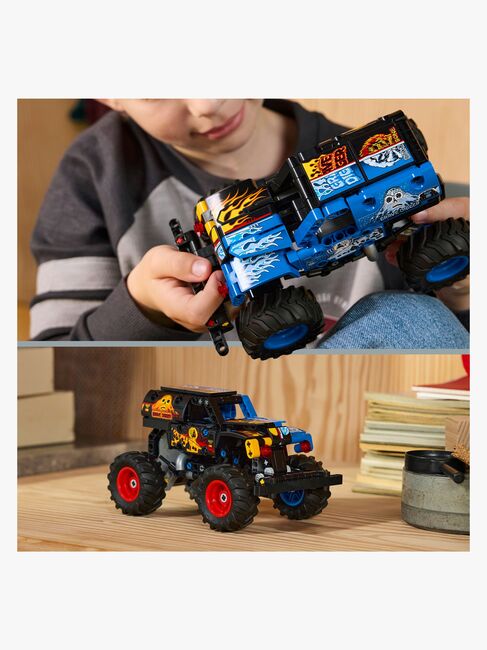 LEGO Technic 42219 Monster Jam™ Grave Digger™ tuli ja jää