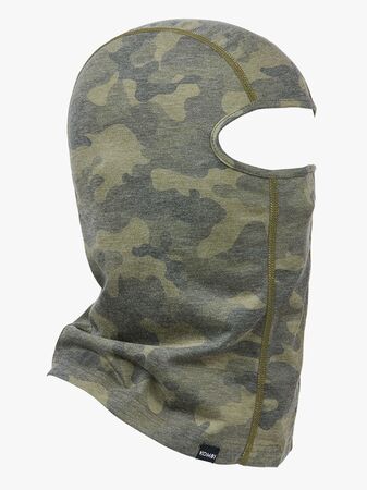 Kombi Merino Kypärämyssy Jr, Khaki Liquid Camo