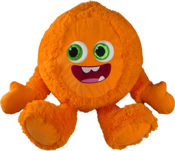 SportMe Fuzzy Monster Leikkipallo 40 cm, Oranssi