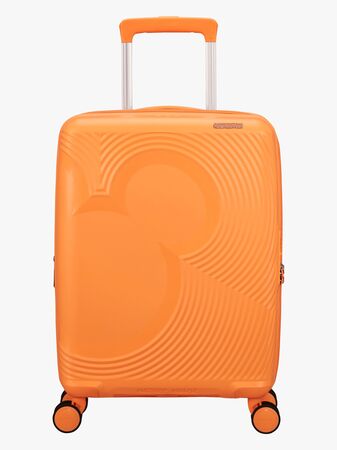 American Tourister Mickey Magic Spinner Matkalaukku 37-44L, Peachy Orange
