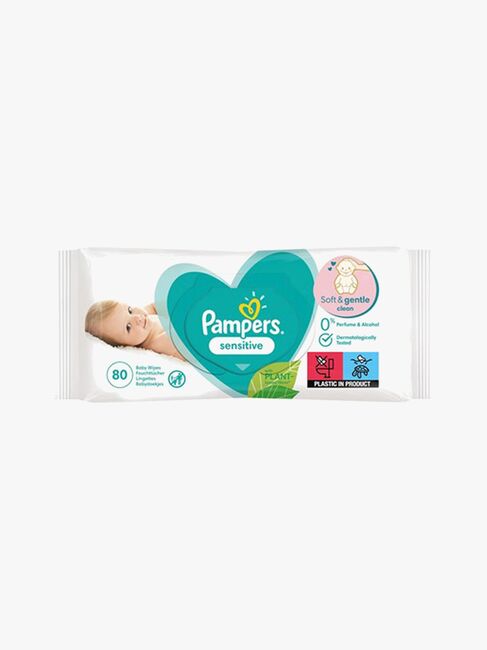 Pampers Sensitive Kosteuspyyhe 80-pack