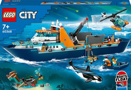 LEGO City 60368 Arktinen Tutkimusretkialus