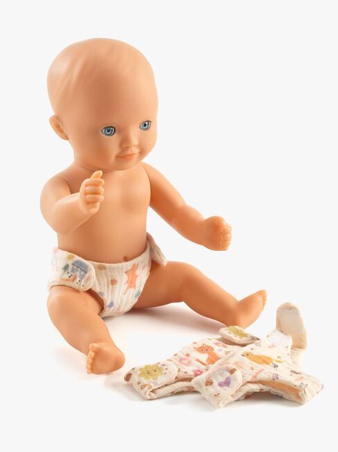 Djeco Vaippasetti Nukelle 3-pack