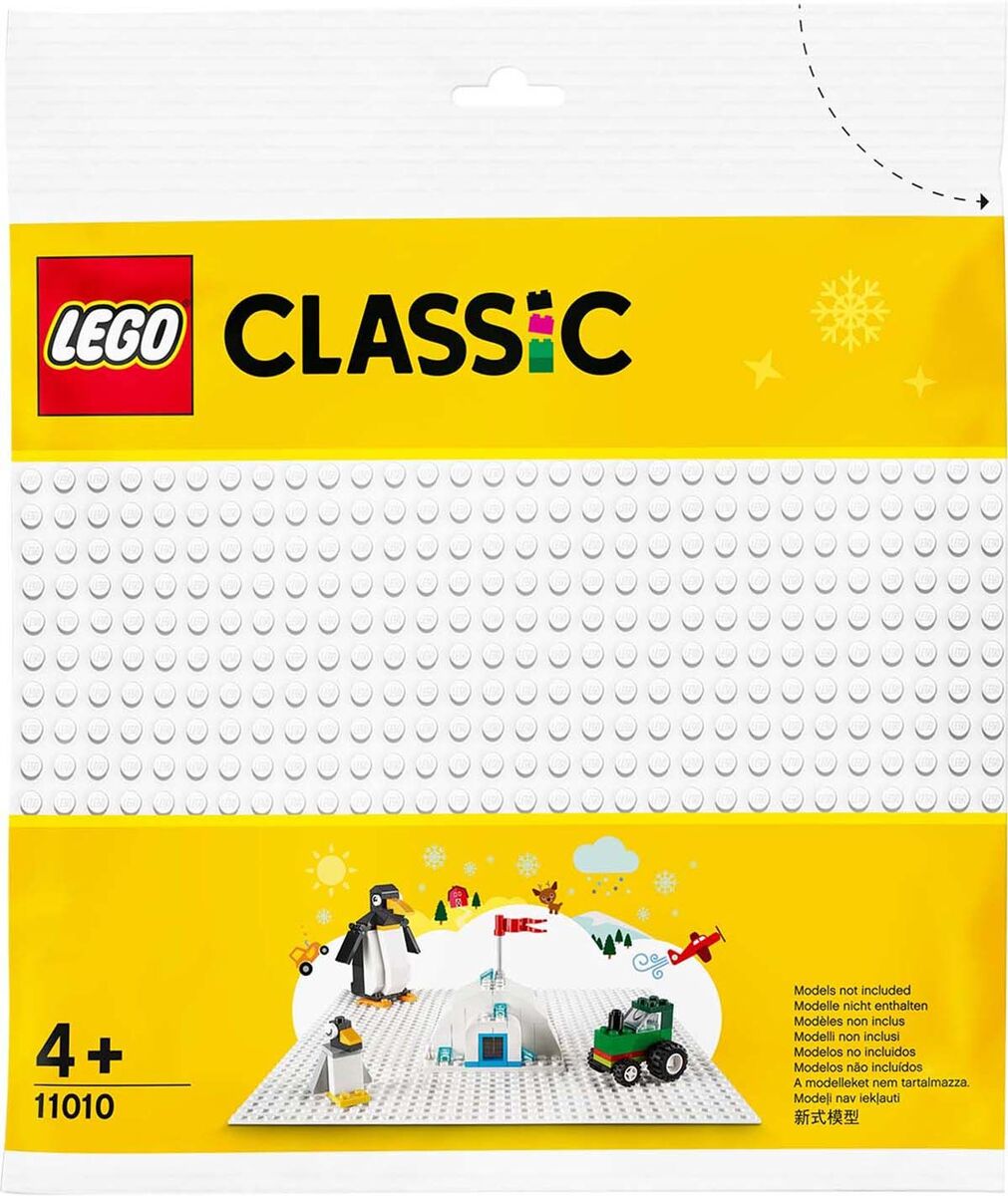 LEGO Classic 11010 Valkoinen Rakennuslevy