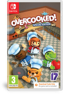 Nintendo Switch Overcooked! Special Edition (Code in a Box) Peli