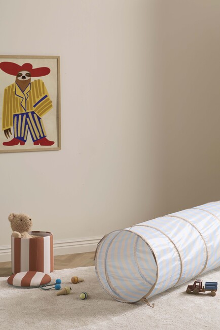 Kid's Concept Leikkitunneli Raidallinen, Sininen