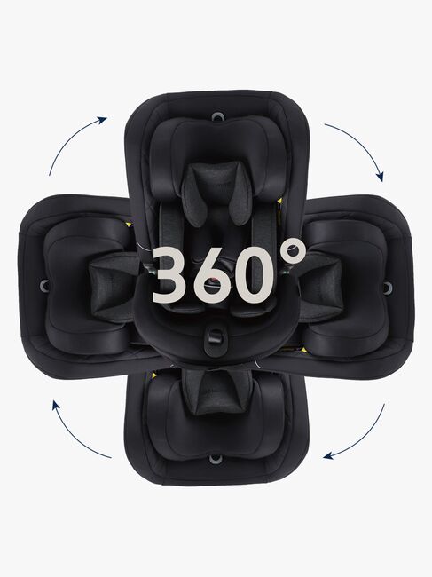 Beemoo Rotate i-Size Turvaistuin, Black Stone