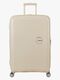 American Tourister Soundbox Spinner Matkalaukku 97-110L, Coconut Sand