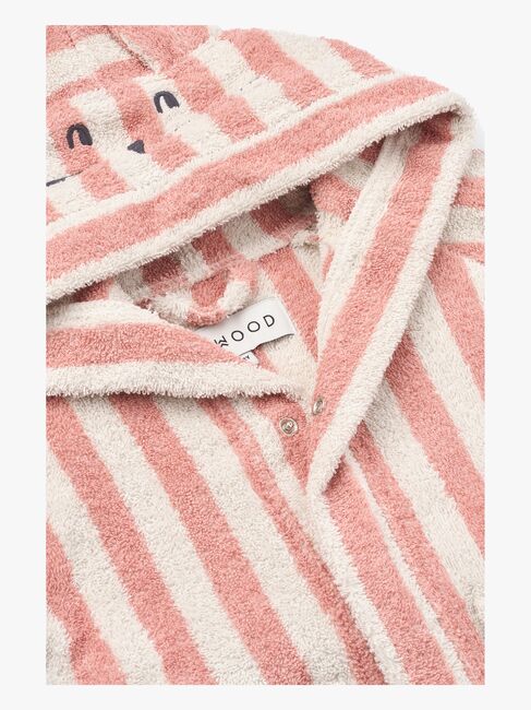 LIEWOOD Lily Kylpytakki, Coral blush/Creme de la creme stripe