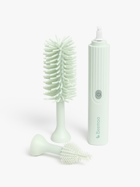 Beemoo CARE Sähköinen Pulloharja Tuttipullolle, Soft Green