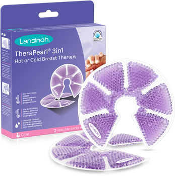 Lansinoh Thera Pearl 3-in-1 Hot or Cold Rintahoito