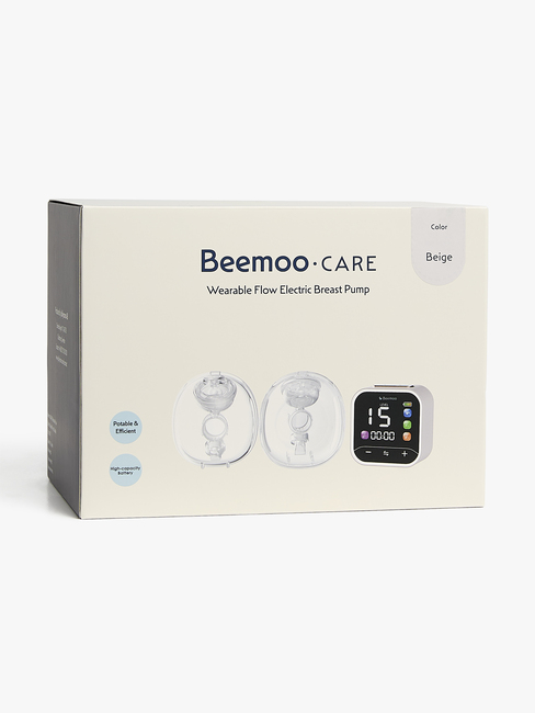 Beemoo CARE Wearable Flow Sähkökäyttöinen Rintapumppu Double, Beige