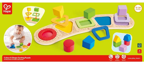 Hape Toddler Palapeli & Lomake