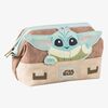 Star Wars The Mandalorian Baby Yoda Toilettilaukku, Beige