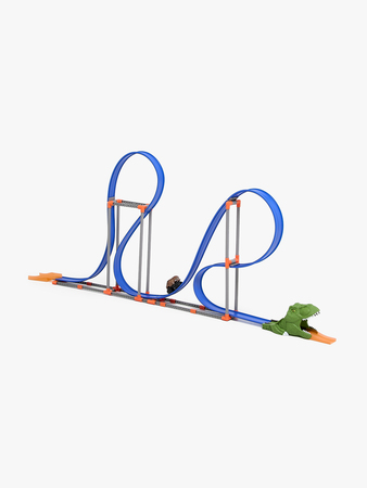 Alex's Garage Magneettinen Autorata Dinosaurus 77 Osaa