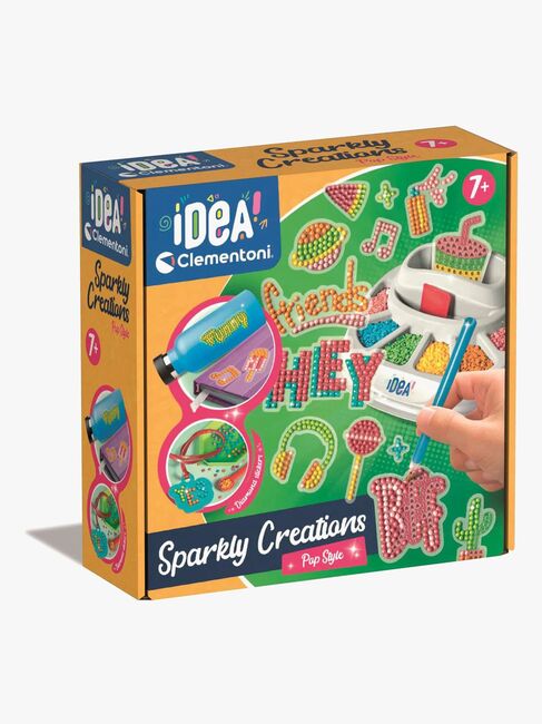 Clementoni Idea! Askartelusetti Sparkly Creations Pop Style