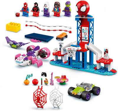 LEGO Marvel 4plus 2022 10784 Spider-Manin Seittipäämaja