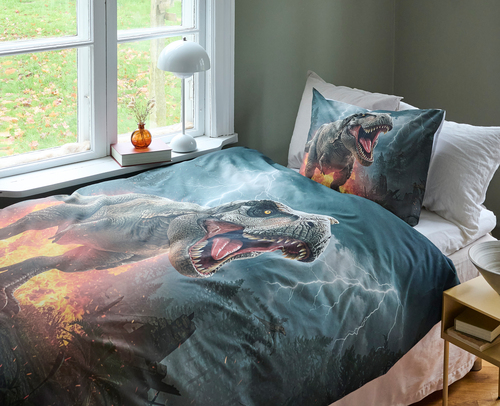 Borganäs Pussilakanasetti Dinosaurus 150x210