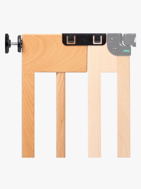 Hauck Pidennysosa Turvaportti 15 cm, Eco Beech