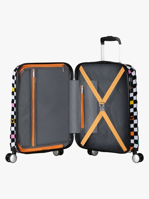 American Tourister Wavebreaker Disney Spinner Matkalaukku 35L, Mickey Check