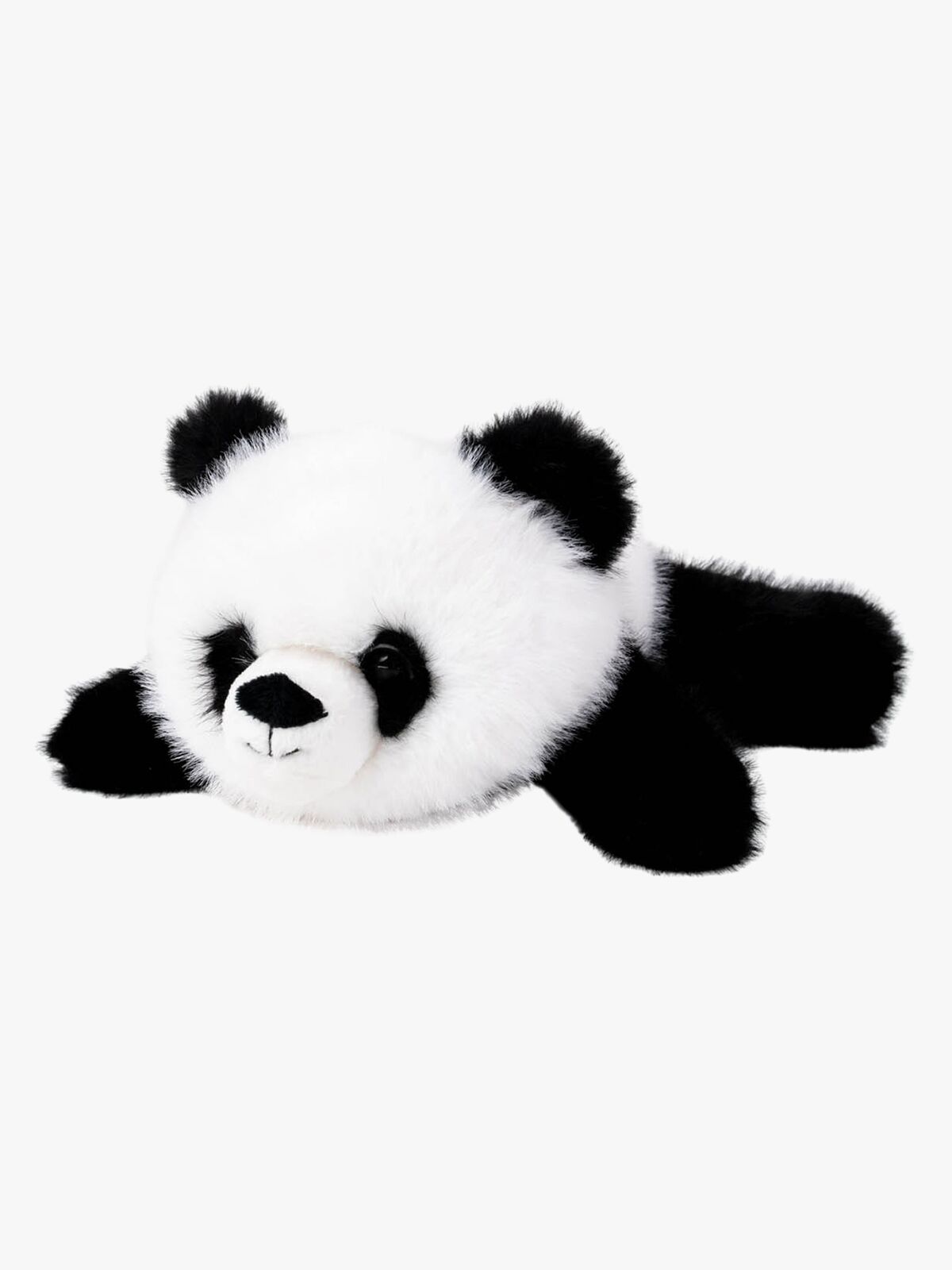 Teddykompaniet Pehmolelu Makaava Panda 28 cm, Musta/Valkoinen