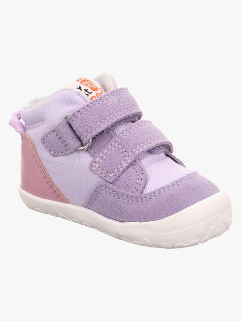 Flummi Barefoot Ensiaskelkengät, Violetti/Pinkki