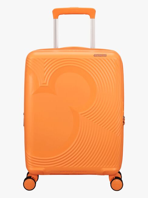 American Tourister Mickey Magic Spinner Matkalaukku 37-44L, Peachy Orange