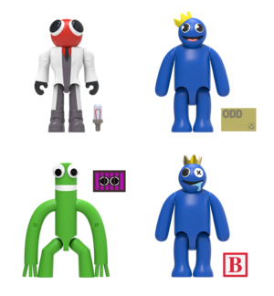 Rainbow Friends Toimintahahmo