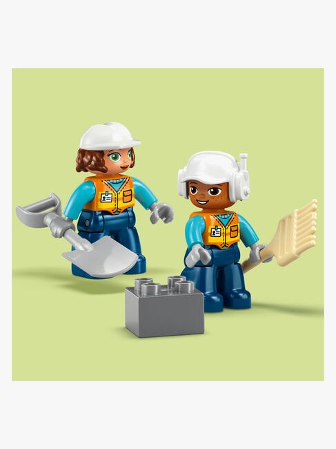 LEGO DUPLO Town 10476 Rakennustyömaa ja työmaa-ajoneuvot 3in1