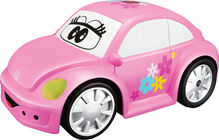 BB Junior Volkswagen Easy Play RC, Vaaleanpunainen